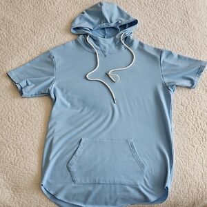 🗨HP🗨Kinetix Men's Short Sleeve Pullover Hoodie Medium